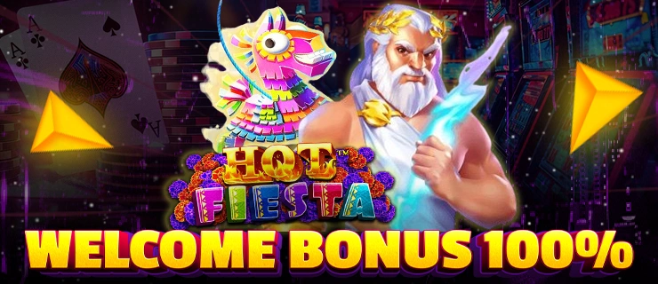 Welcome Bonus Slot 100%